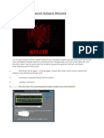 Cara Hack Password Hotspot Mikrotik