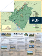 Bedford County, Virginia Outdoor Recreation Map