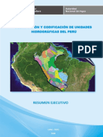Delimitacion y Codificacion de Unidades Hidrograficas Del Peru