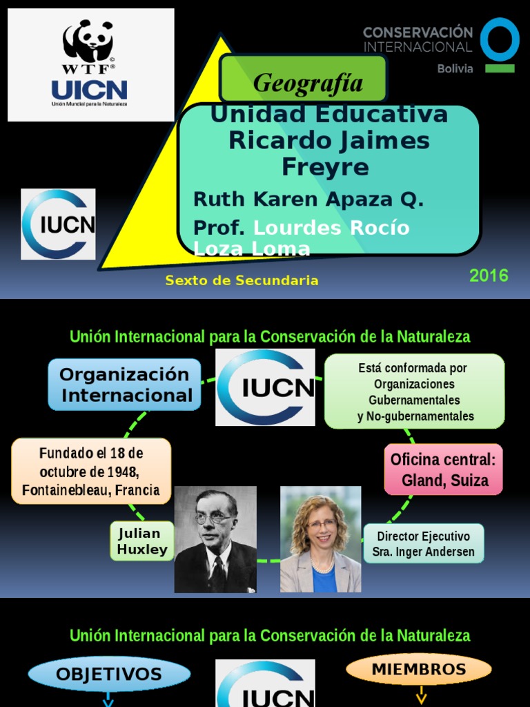 UICN.pptx Union Internacional para la Conservación