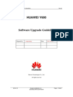 HUAWEI Y600 Software Upgrade Guideline PDF