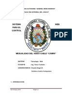 Documento de Tecnologia Web