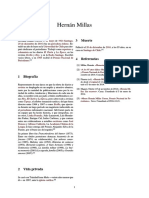 Hernán Millas, periodista y escritor chileno