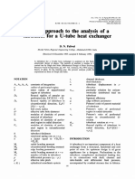 A New Approach To The Analysis of A Tubesheet For A U Tube Heat Exchanger 1996 International Journal of Pressure Vessels and Piping