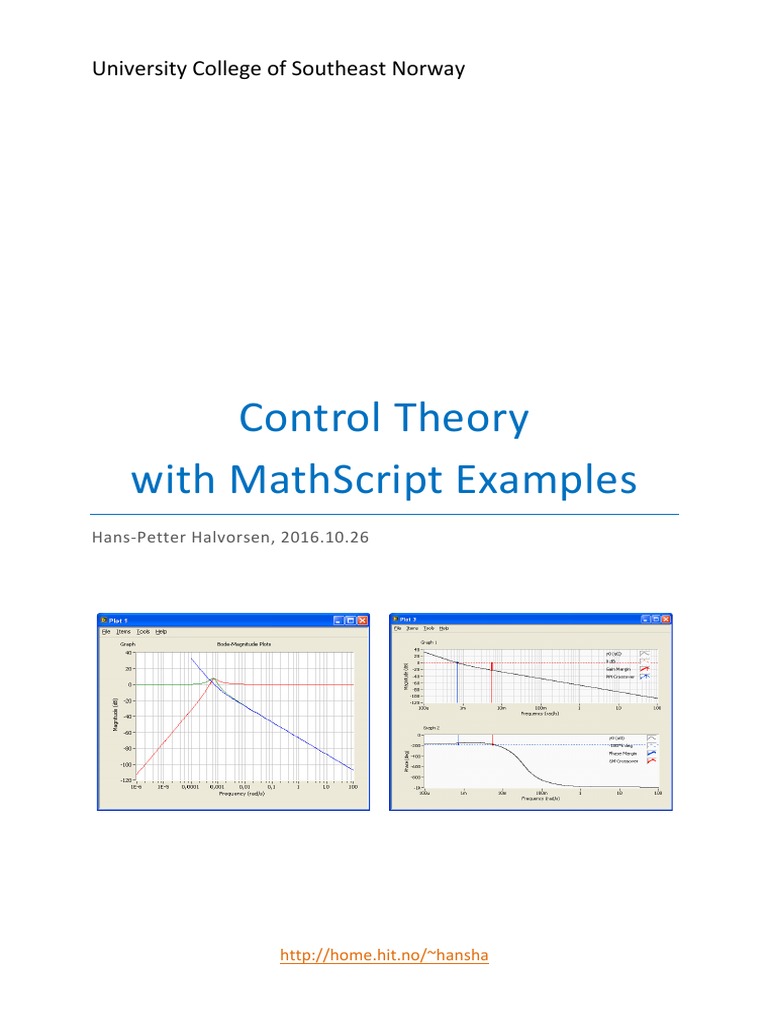 Control Theory with MathScript Examples.pdf Matrix (Mathematics