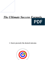 The Ultimate Success Formula