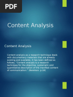 Content Analysis - A Step-by-Step Guide With Examples | PDF ...