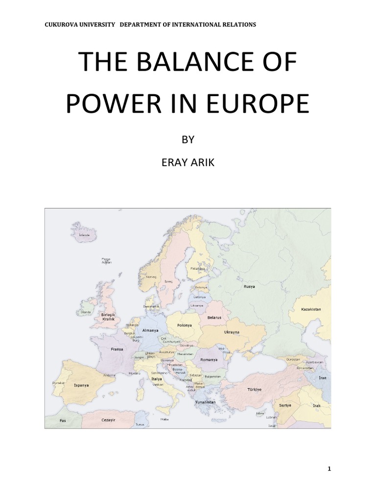 European Balance of Power Dynamics | PDF | Otto Von Bismarck | German ...
