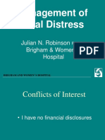 Management of Fetal Distress: Julian N. Robinson Brigham & Women's Hospital