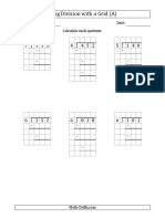 Division Long Grid 1digit Divisor 3digit Dividend Prompts No Remainders 001