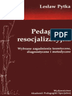 Pytka Lesław - Pedagogika Resocjalizacyjna PDF