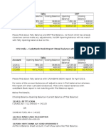 Trial Balance With Tally