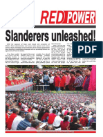 Slanderers Unleashed!: 27th November Heroes Commemoration