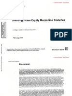 Shorting Home Equity Mezzanine Tranches