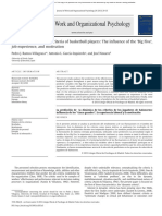 Predicting The Dynamic Criteria of Basketball Players - The Influence of The Big Five', Job Experience, and Motivation