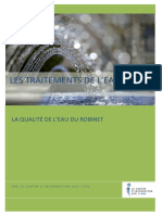 Les Traitements de L'eau Potable