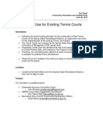 Fact Sheet - New Use For Existing Tennis Courts 1706