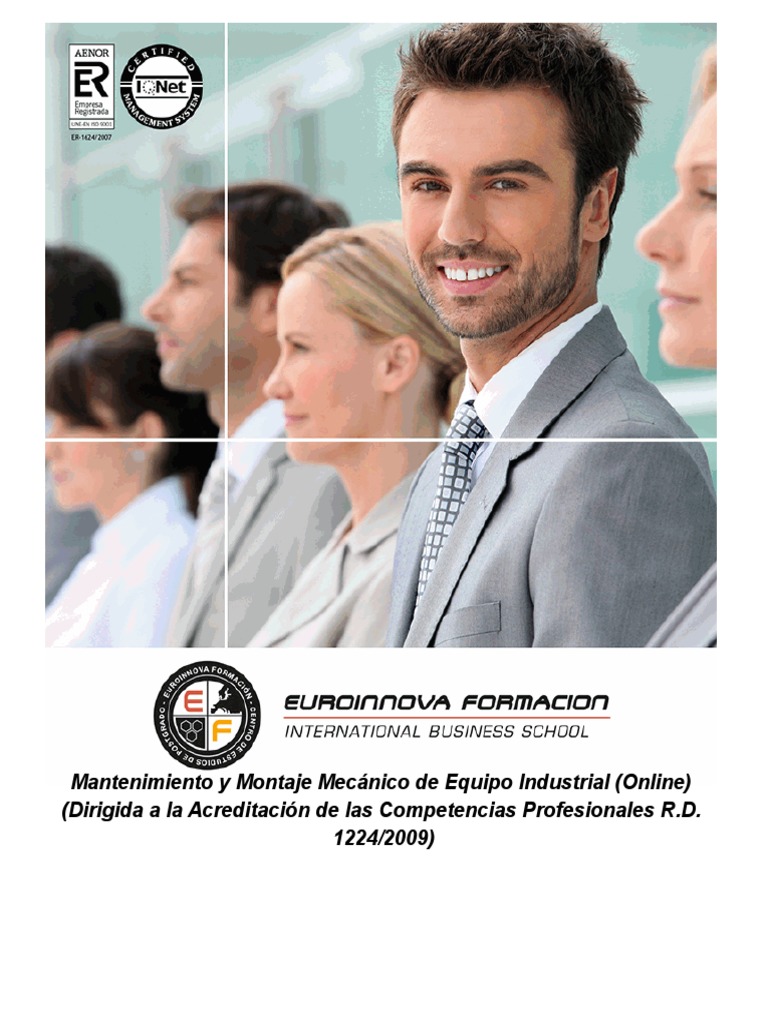 Imaq0108 Mantenimiento Y Montaje Mecanico De Equipo Industrial Online