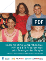 Implementing Comprehensive HIV and STI Programmes with Transgender People