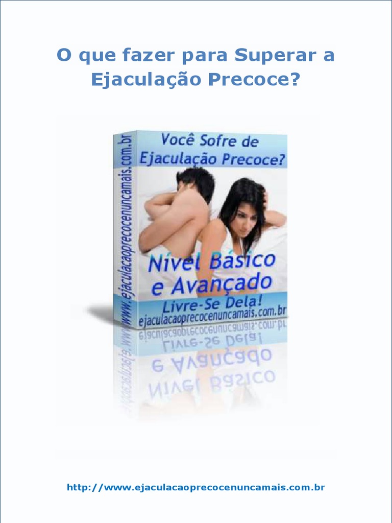 10 Dicas para Controlar A Ejaculação Precoce | PDF | Ejaculação ...