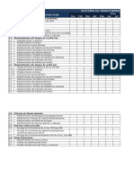 Plan de Mantenimiento - Quillabamba