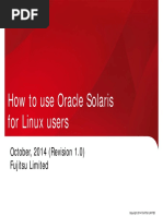 Solaris Tips For Linux Users e