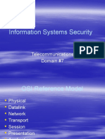 Information Systems Security: Telecommunications Domain #7