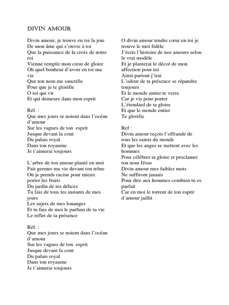 Dis-lui Lyrics - Chansons d'amour : Les Classiques de la Variété Française  - Only on JioSaavn