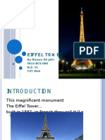 Eiffel To W Er: by Rizwan Ali Jafri Fa15-Bcs-086 Bcs - 3C Ciit Wah