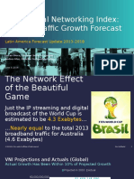 Cisco Visual Networking Index: Internet Traffic Growth Forecast