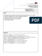 Desenho Geométrico I: Conteúdo, Bibliografia e Programa