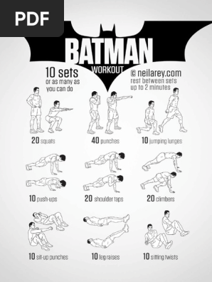 Batman Workout Routine: Ultimate Guide to Build Strength Fast