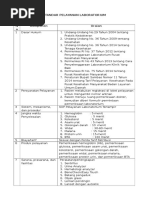 Bag v. Standar Pelayanan Minimal Lab