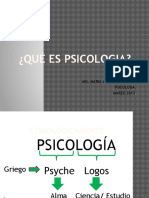 La Psicologia