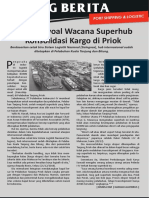 Alfi Menyoal Wacana Superhub Konsolidasi Kargo Dipriok