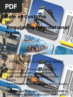 9 Role of Customs in Regulating International Trade