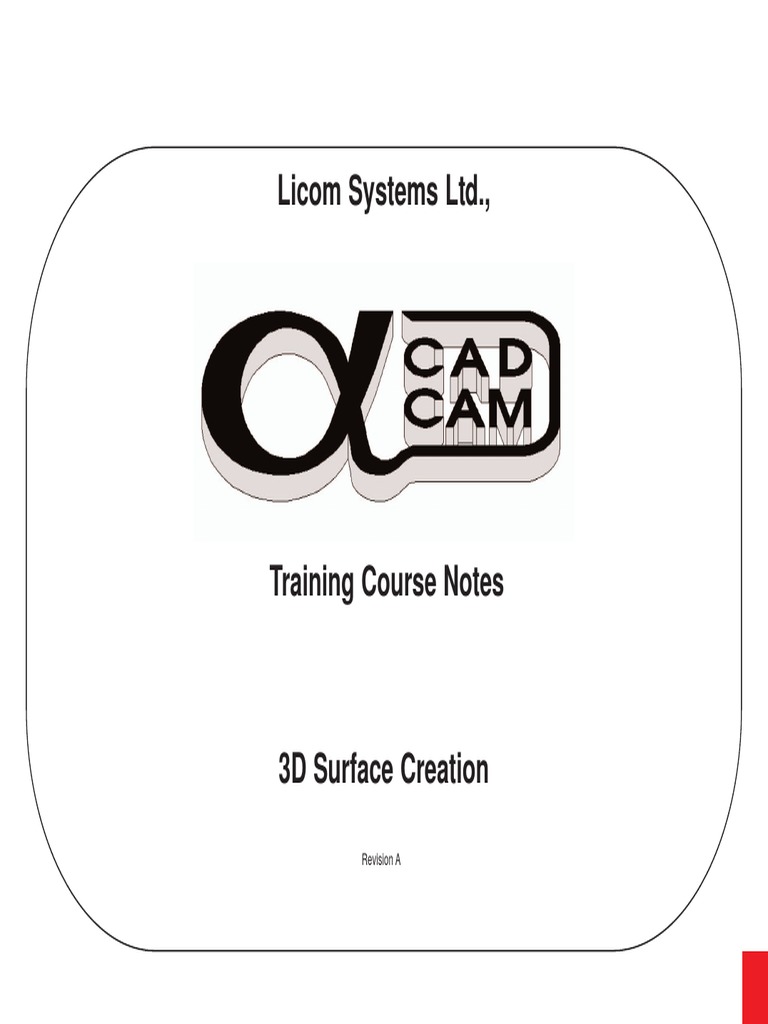 1 - 3D Surface Creation | PDF
