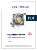 Changing Passwords in Opera V5.X