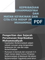 Kepribadian Dan Mkch Muhammadiyah