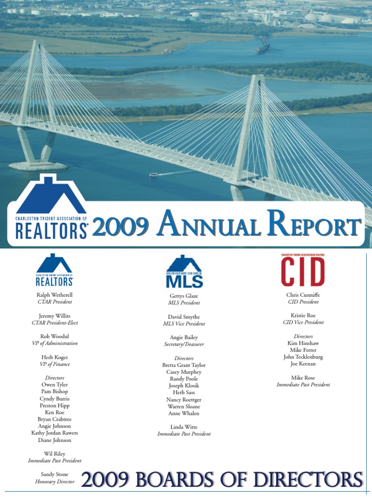 Charleston Trident Association of REALTORS Annual Report 2009