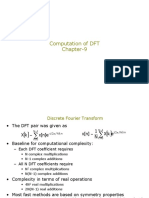 Computation of DFT Chapter-9