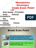 2 Break Even Point