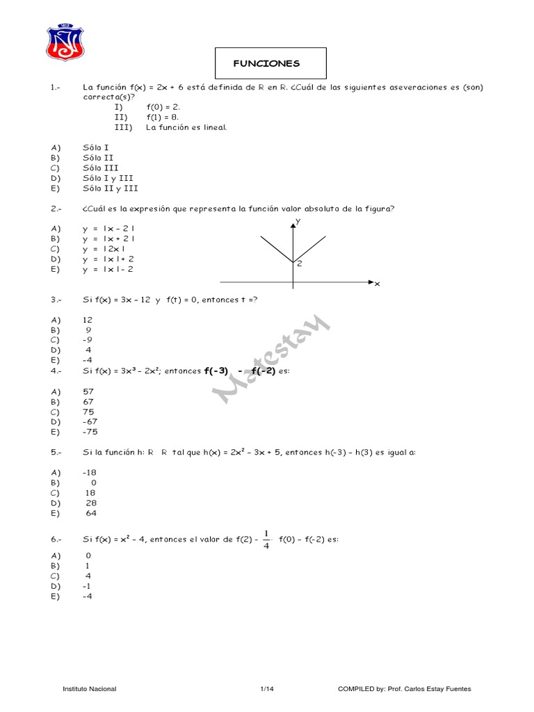 funciones psu.pdf Functions And Mappings Complex Analysis