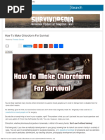How To Make Chloroform For Survival Survivopedia Chloroform Distillation
