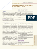 13.a Case of Malignant Peripheral Nerve Sheath Tumor in Parapharyngeal Space