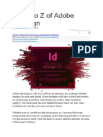 The A To Z of Adobe InDesign