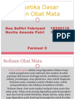 Sediaan Obat Mata