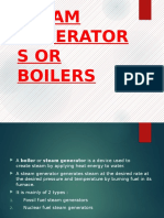Boilers and Types