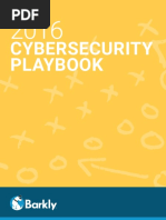 2016 Cybersecurity Playbook PDF