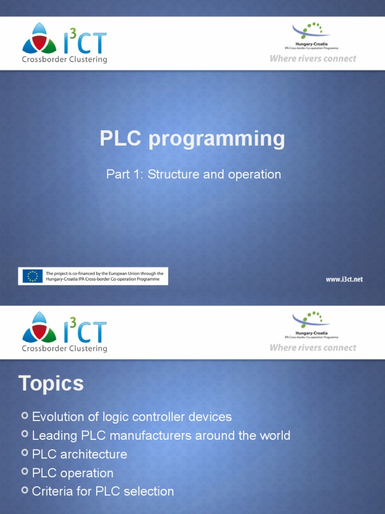 PLC Programming Structure and Operation | PDF | Computer Data Storage ...